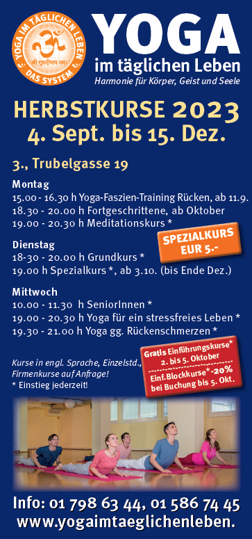 2023 Wien Herbstkurse Trubelgasse